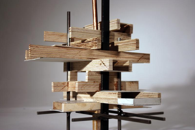 Copper, steel and wood metabolist model